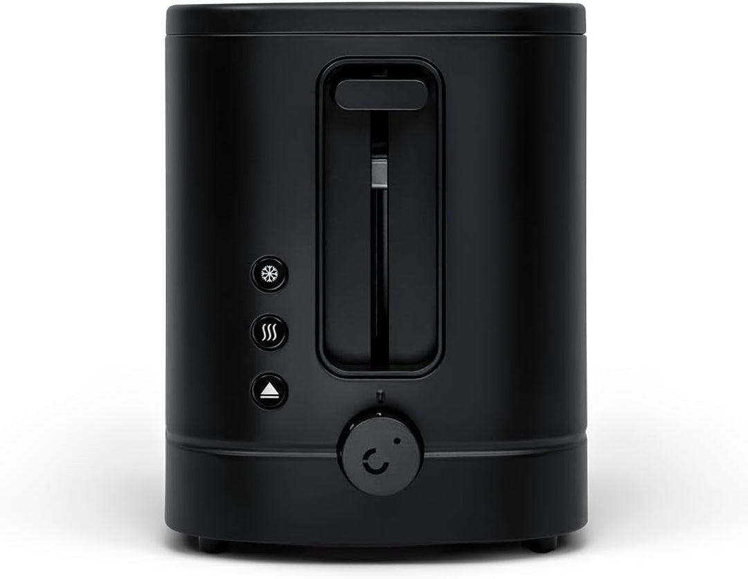 Toaster 2 Scheiben – 7 Bräunungsstufen, Aufwärmen, Auftauen, LED-Tasten, inkl. Brötchenaufsatz & Krü