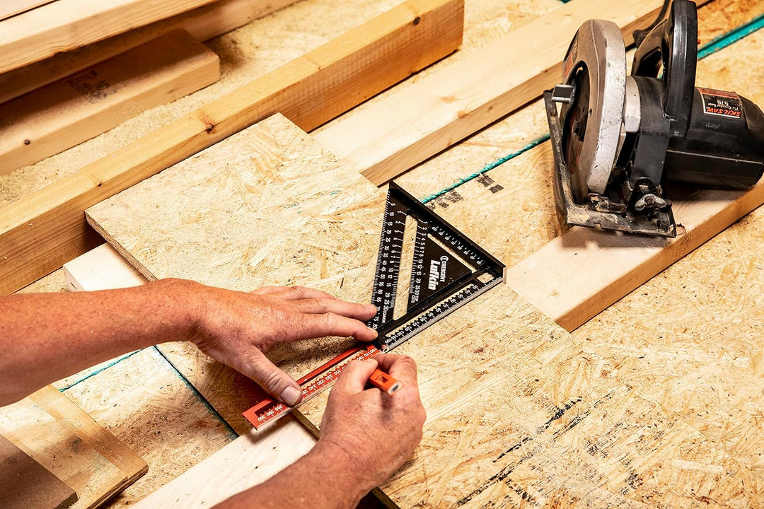 Lufkin LSS300X6EU 2-in-1 Ausziehbares Layout-Werkzeug & Geschwindigkeitswinkel