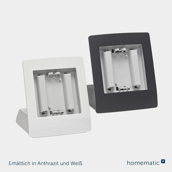 Homematic IP Tischaufsteller, Zubehör für Ihr Homematic IP Smart Home, für batterieversorgte Gertäte