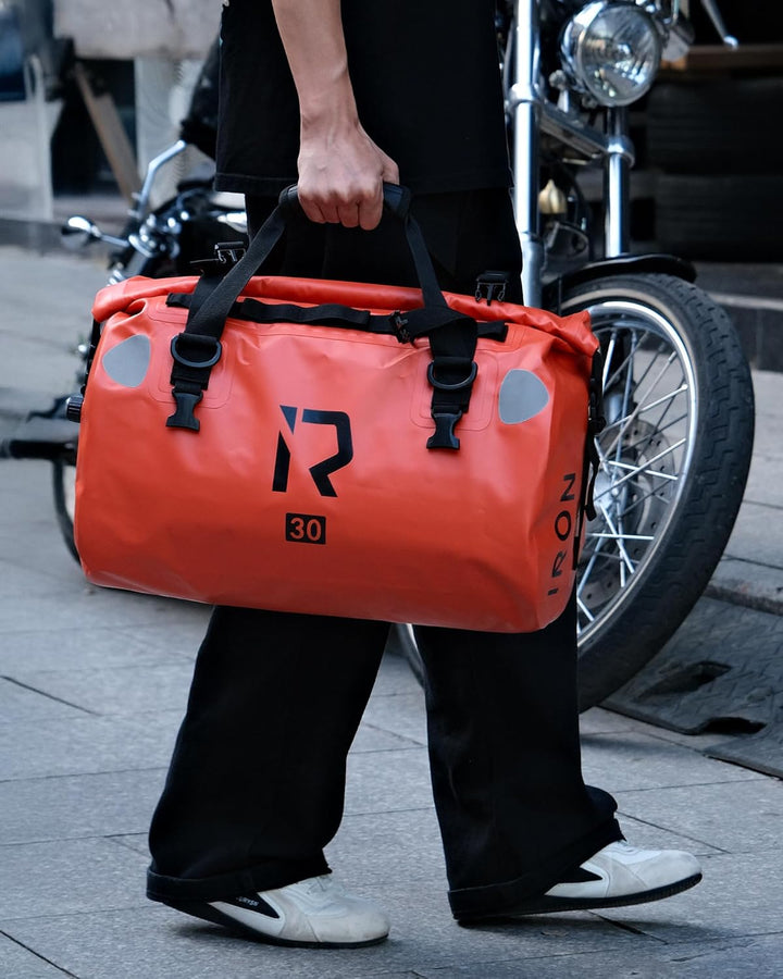 IRON JIA'S Motorradtasche Gepäckrolle wasserdichte Hecktasche Satteltasche Reisetasche mit rollversi