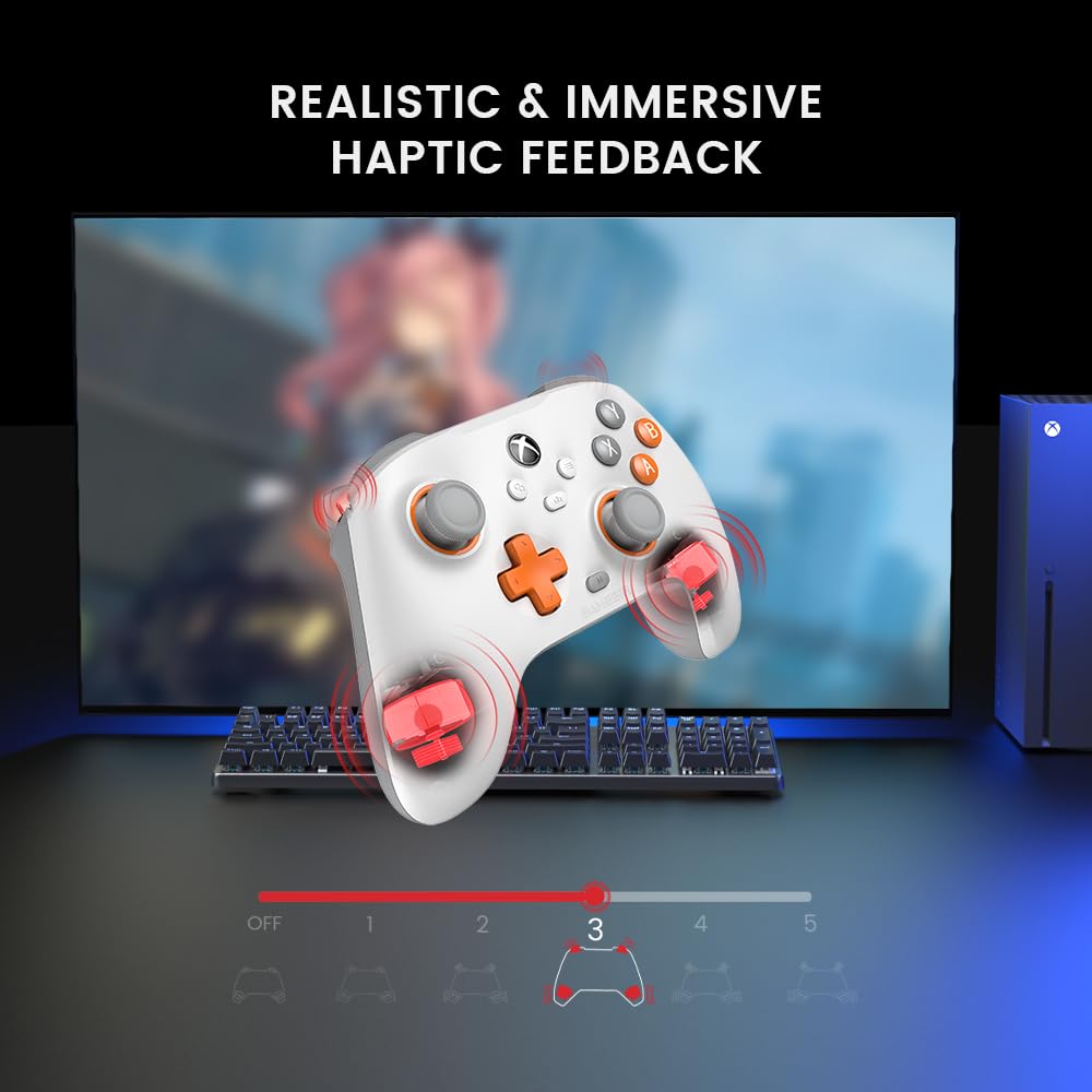 GameSir T7 Wired Xbox Controller with Hall Effect Joysticks and Triggers, Plug & Play Gamepad for Xb