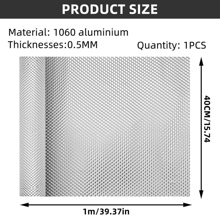 Auto Hitzeschutzblech Auspuff Hitzeschutzmatte 100cm × 40cm Hitzeschutzplatte Aluminium Hitzeschutz