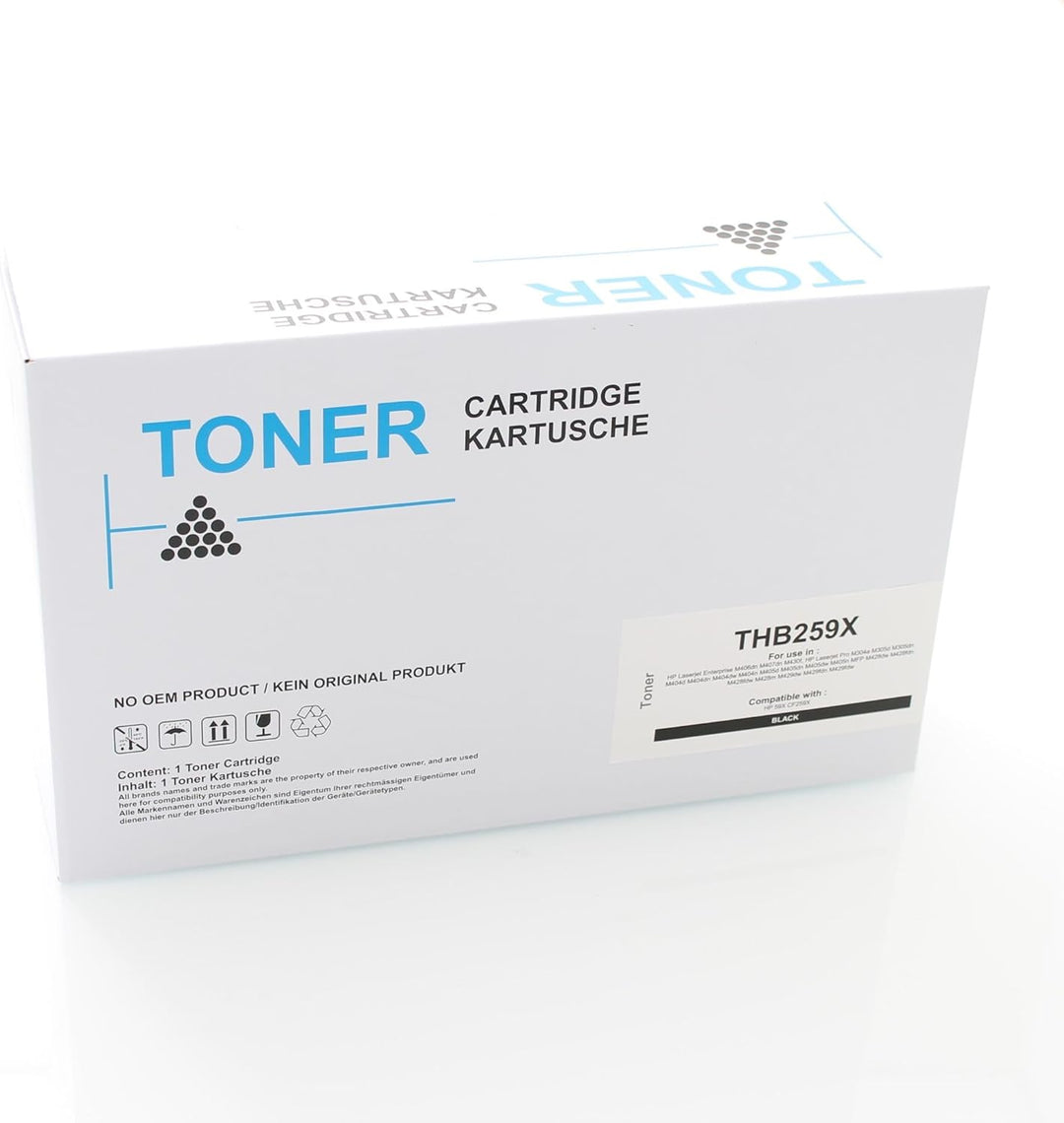 ABC Alternativ Toner für HP 59A 59X CF259A CF259X (ohne Chip) für HP Laserjet Pro M304 Series M304a