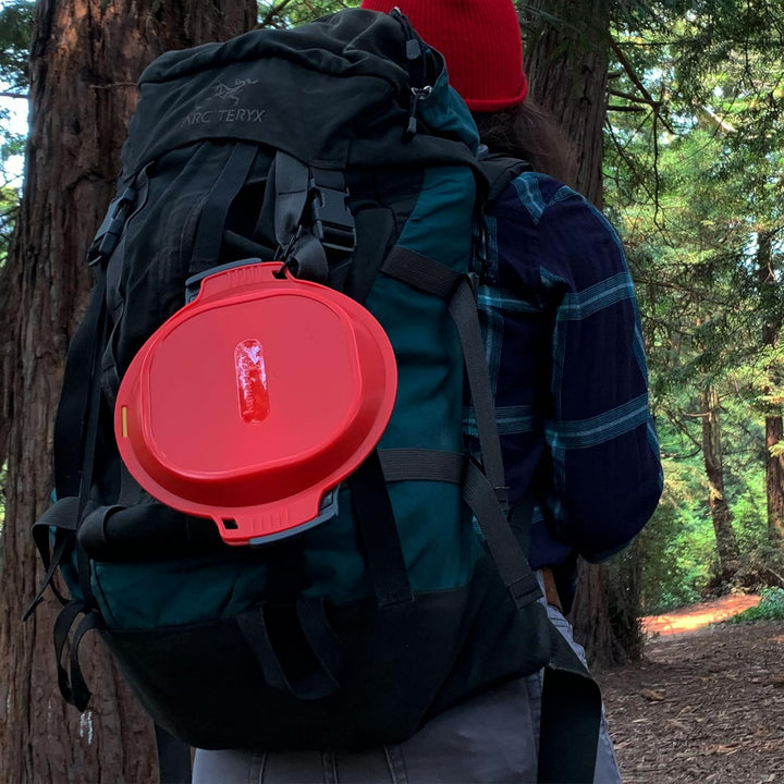 humangear GoKit Deluxe: 7-Tool Lightweight Camping Mess Kit with Portable Insulated Cup, Camping Pla