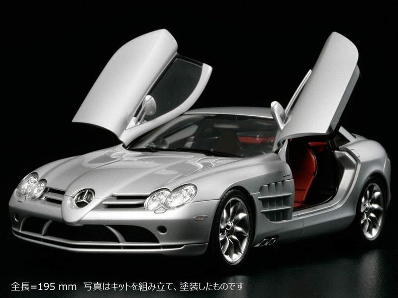 TAMIYA 300024290 - 1:24 Mercedes-Benz SLR McLaren Street, Silber, Mittel