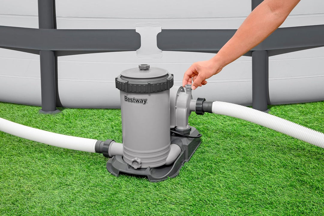 Bestway 58391-7 Filterpumpe für oberirdische Pools mit 9.463 l/h