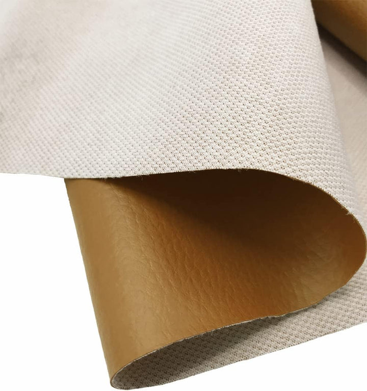 Premium Gekörnt Wasserdicht Kunstleder Gekörnt Lederimitat Texturiert Lederstoff Meterware - 200cm x