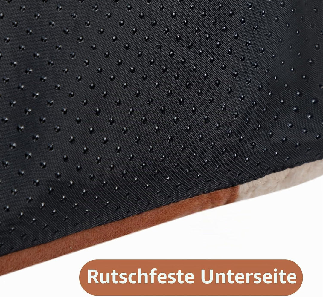 Hollypet Katzenbett Kleines Hundebett, 2-in-1 Faltbare Haustierbett für Katzen &amp; Kleine Hunde, Warme
