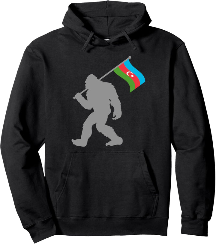 Azerbaycan Aserbaidschanische Fahne auf Aserbaidschan Flagge Pullover Hoodie