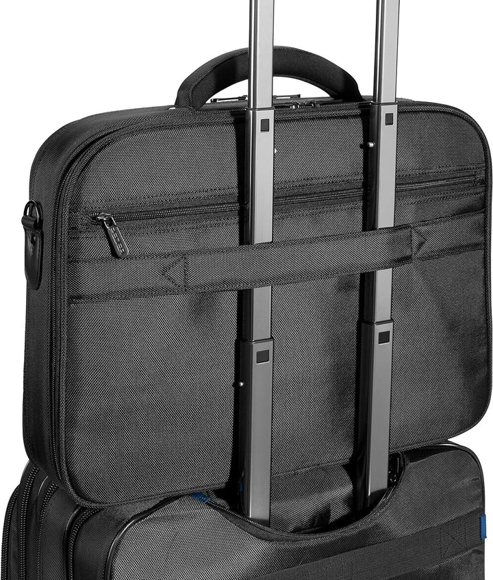 PEDEA Laptoptasche "Premium" Umhängetasche Notebook-Tasche 15,6 Zoll (39,6cm) inkl. Schnurloser Maus