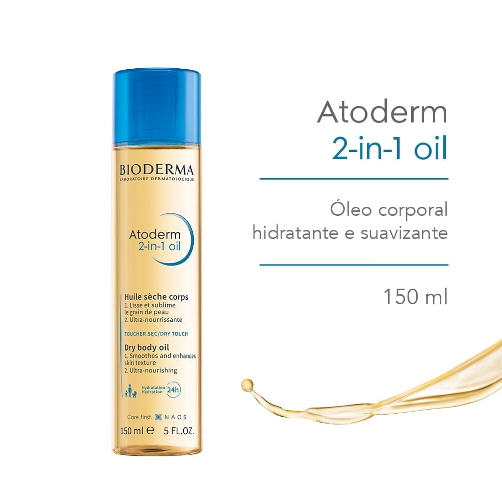 BIODERMA Atoderm 2-in-1 Oil Dry Body Oil 150 ml