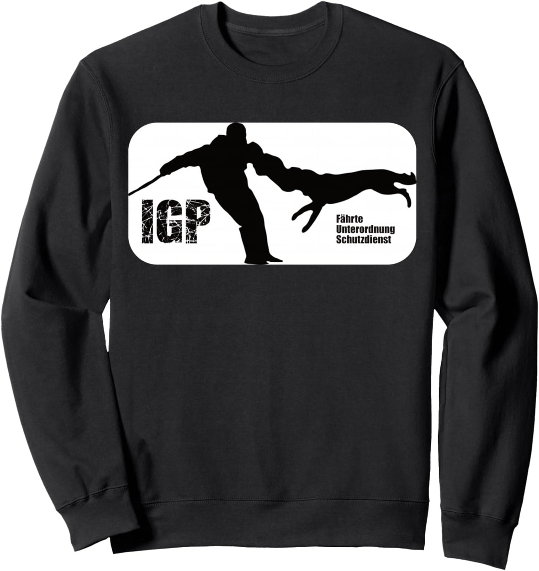 IGP Logo Schutzhund Sport Gebrauchshund Ausbildung Sweatshirt