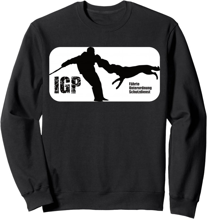 IGP Logo Schutzhund Sport Gebrauchshund Ausbildung Sweatshirt