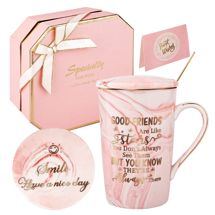 Geburtstagsgeschenke für den besten Freund für Männer,Gute Freunde sind wie Sternbecher,Freundschaft