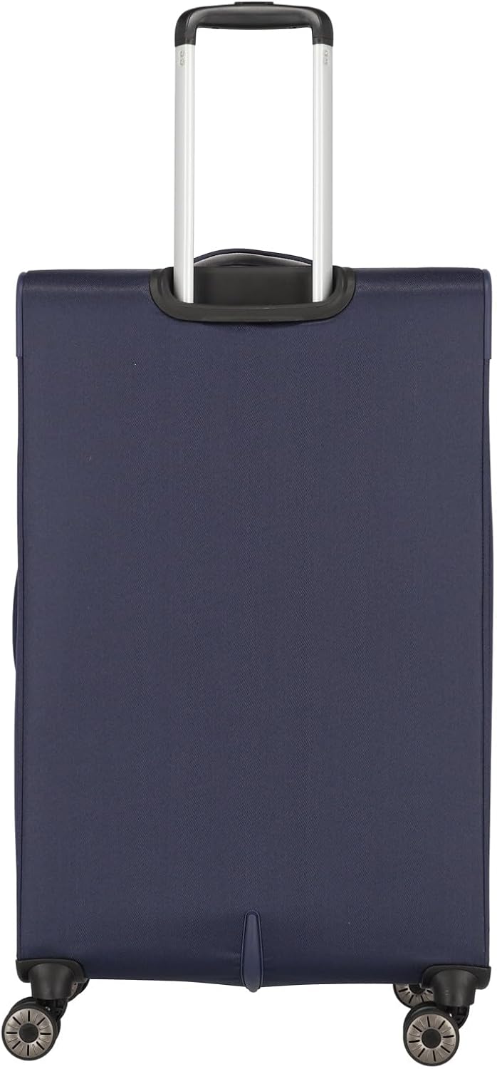 Travelite Kofferset 3 teilig Weichschale 4 Rollen, Grössen S-M-L, nachhaltig, MIIGO, Reisegepäck Set