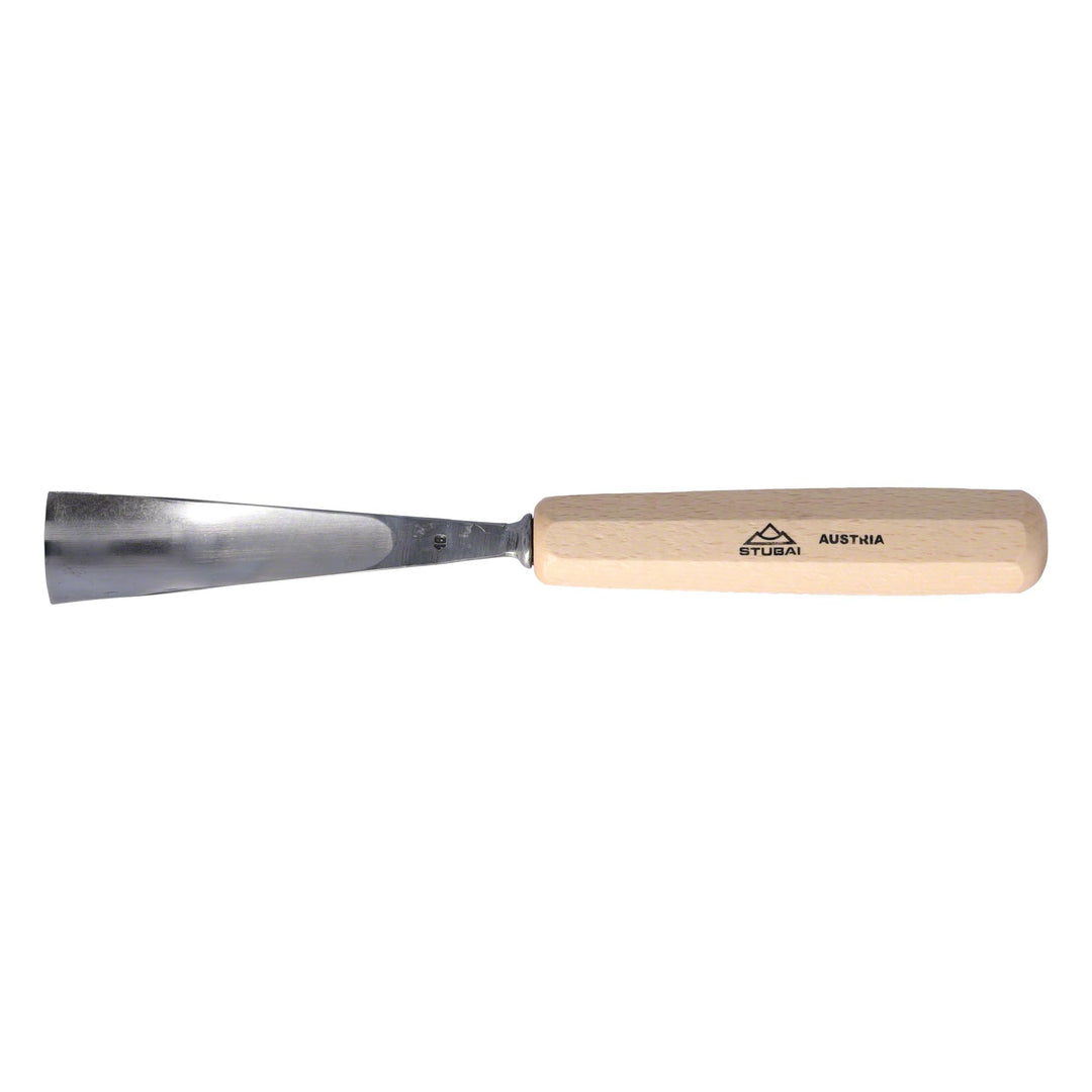 Stubai Stechbeitel Serie 55 - Form 16 : Gebogenes Hohleisen 30mm - 551630, 30mm