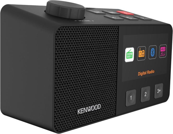 Kenwood CR-M70DAB DAB+/FM Radio mit ASA, 4,3" IPS Display, Bluetooth 5.3, Dual Alarm & Sleep, USB MP