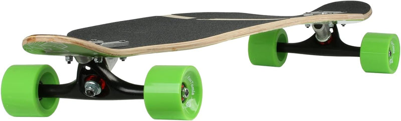 FunTomia Longboard mit 3 Flex Stufen Drop Through Cruiser Komplettboard Mach1 Speed Kugellager T-Too