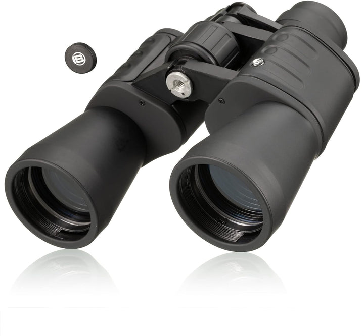 Bresser Fernglas Hunter 20x50 mit hoher Vergrösserung, vollvergüteter Optik und robustem gummiarmier