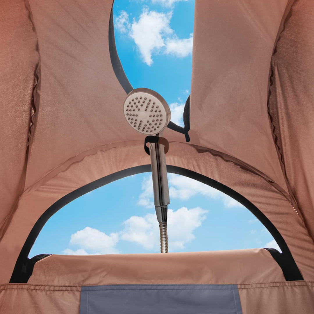 TUKAILAI Camping Toilettenzelt Duschzelt Pop Up Umkleidezelt Privatsphäre Toilette Umkleidekabine La