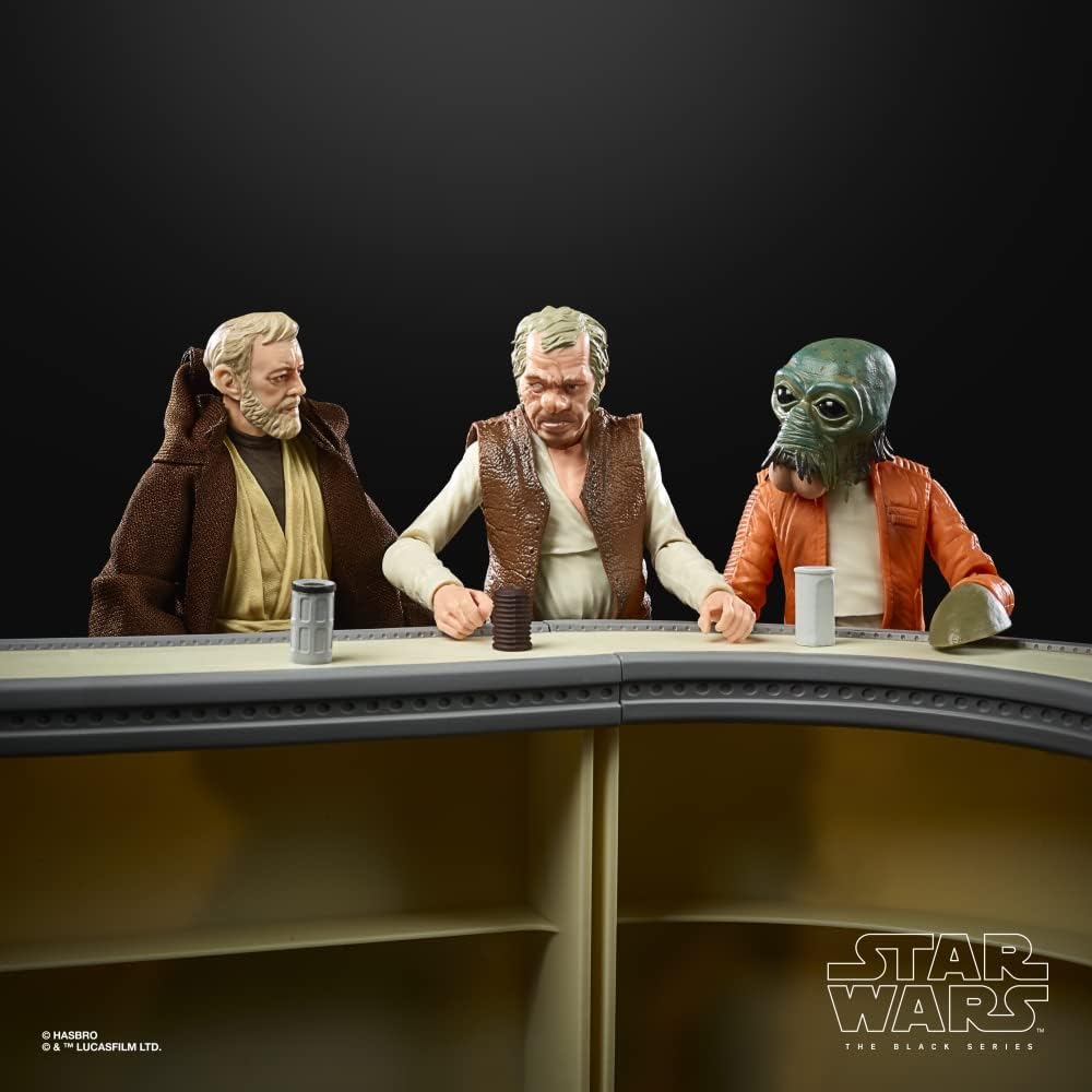 Star Wars Showdown Cantina Set mit Figuren 15 cm