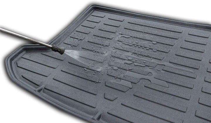 J&J AUTOMOTIVE | Gummi-Kofferraumwanne Kofferraum-Schutzmatte Kompatibel mit Sorento 2, 2009-2015, A