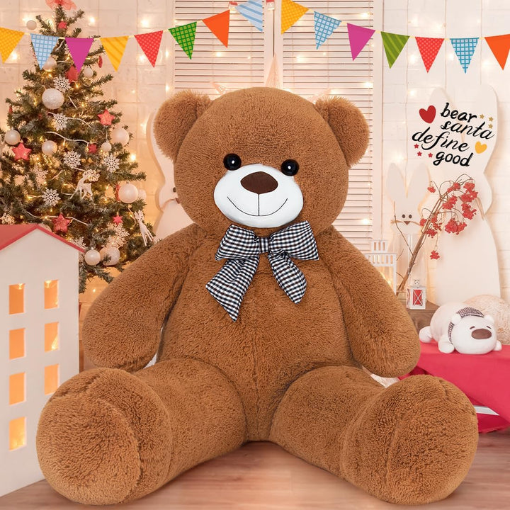 XXL Teddybär Grosser Bär 120 cm gross Riesen Teddy Bär Stofftier Plüschtier Kuscheltier Geschenk für