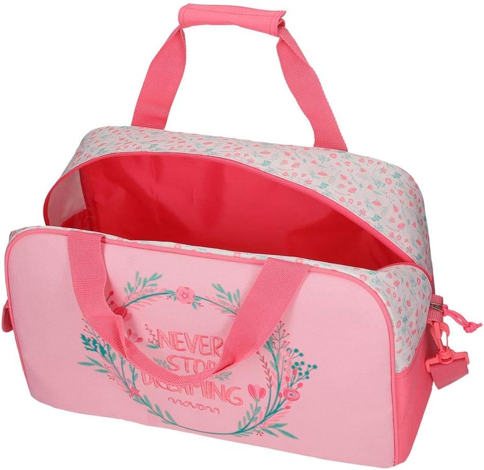 Movom Never Stop Reisetasche Rosa 45x26x20 cms Polyester, Reisetasche