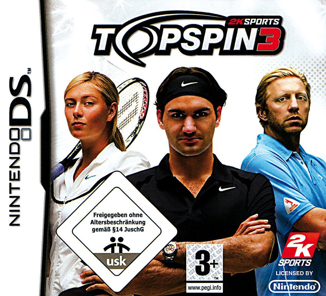 Top Spin 3 Nintendo DS, Nintendo DS