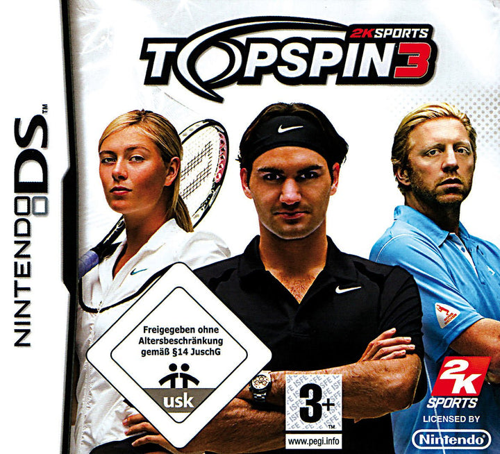 Top Spin 3 Nintendo DS, Nintendo DS
