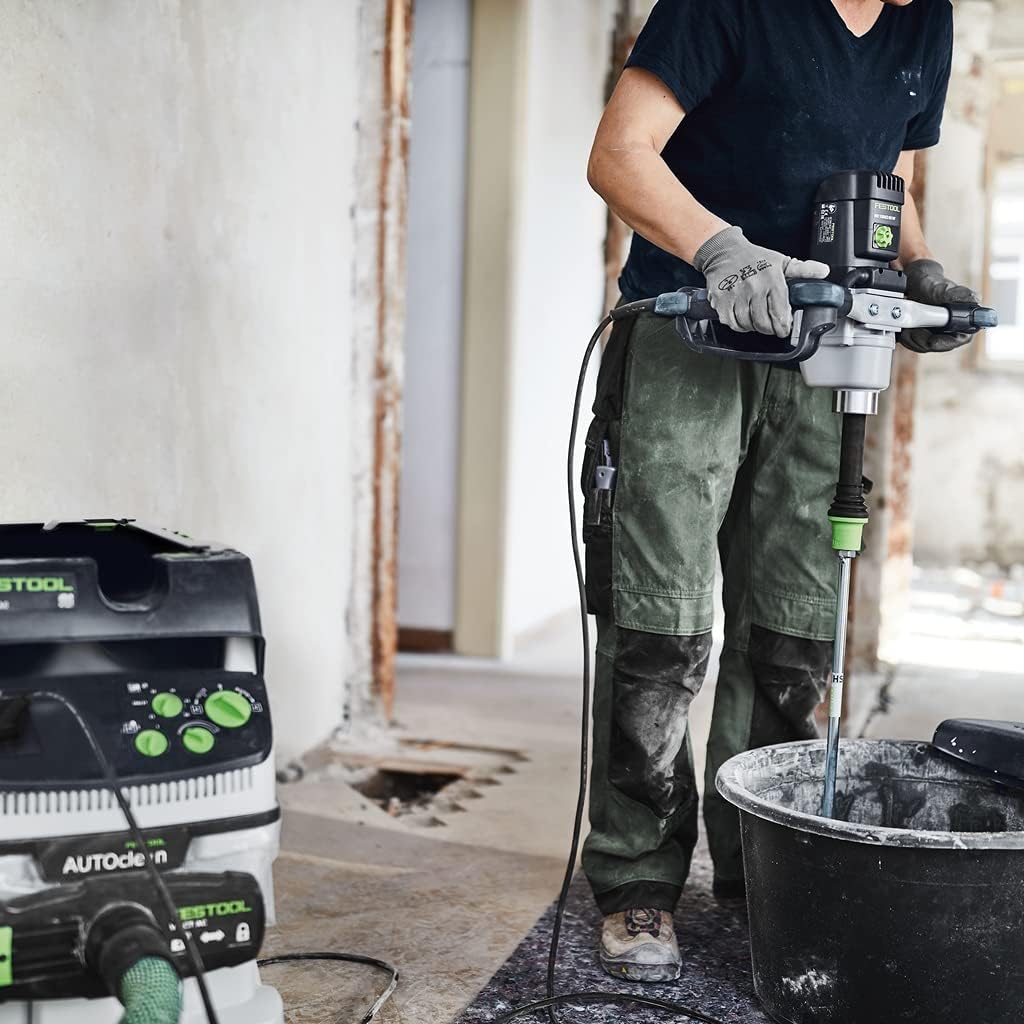 Festool Rührwerk MX 1200/2 RE EF HS3R (mit Wendelrührer, Adapter, Doppelmaulschlüssel, Absaugung)