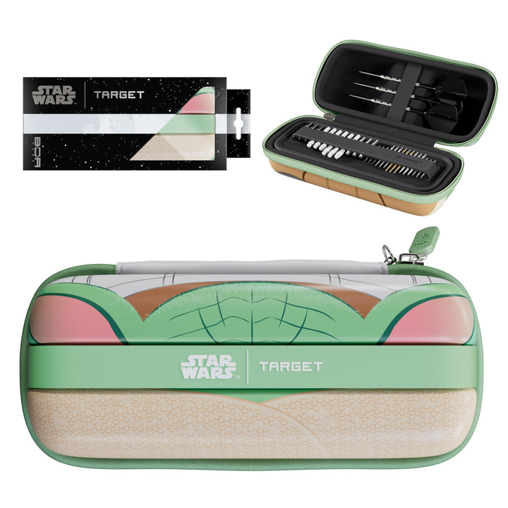 Target Darts Star Wars Grogu BOA Wallet | Premium Disney Darttasche mit Charakterdesign, Aufbewahrun