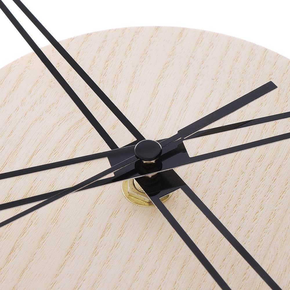 PRIM Veneer DIY Wanduhr, Made in EU, Holz Wand-Deko ∅ 600-1000 mm, 3D Ziffern, Gross XXL, Für Küche,