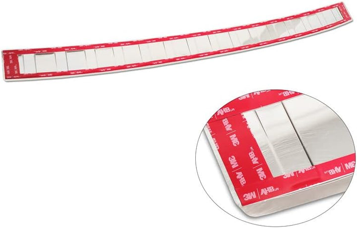 Avisa Edelstahl Heckstossstangenschutz kompatibel mit BMW 2er Active Tourer U06 M-Paket 2021- 'Ribs'