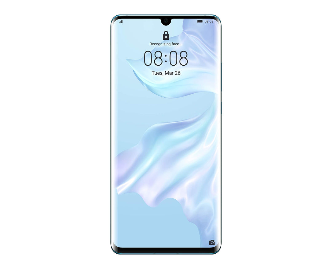 Huawei P30 Pro 128GB Handy, Hellblau/Lavendel, Breathing Crystal, Android 9.0