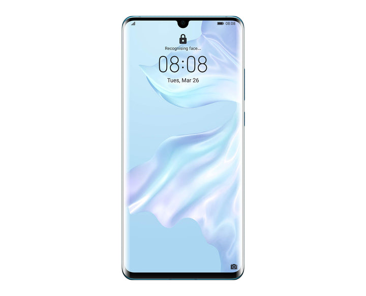 Huawei P30 Pro 128GB Handy, Hellblau/Lavendel, Breathing Crystal, Android 9.0
