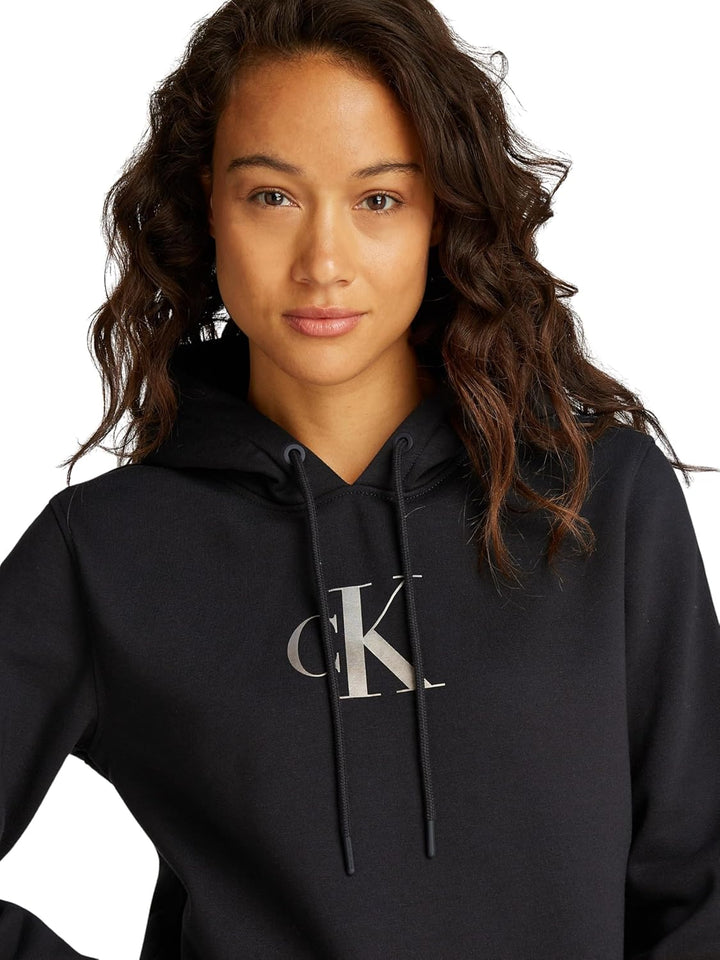 Calvin Klein Pullover & Westen-Sweat/Jacke Streetwear Frau 3XL Grosse Grössen Schwarz (Ck Black), 3X