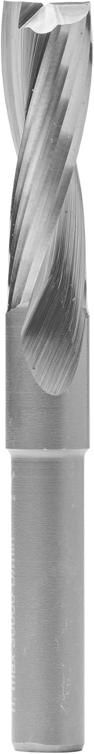 ENT 10032 Spiralnutfräser Premium VHW, Schaft (S) 8 mm, Durchmesser (D) 10 mm, NL 35 mm, GL 80 mm D=