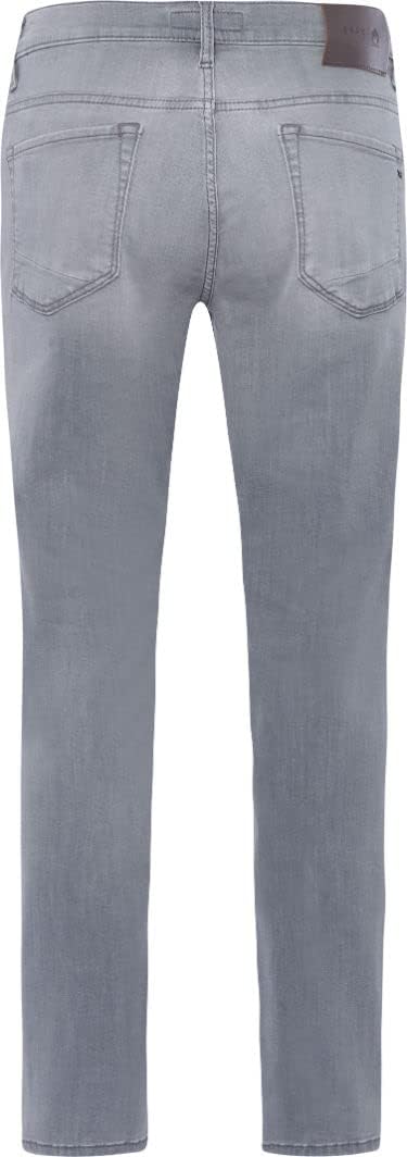 BRAX Herren Style Chuck Hi-Flex: Hochelastische Five-Pocket Jeans 35W / 30L Grau, 35W / 30L Grau
