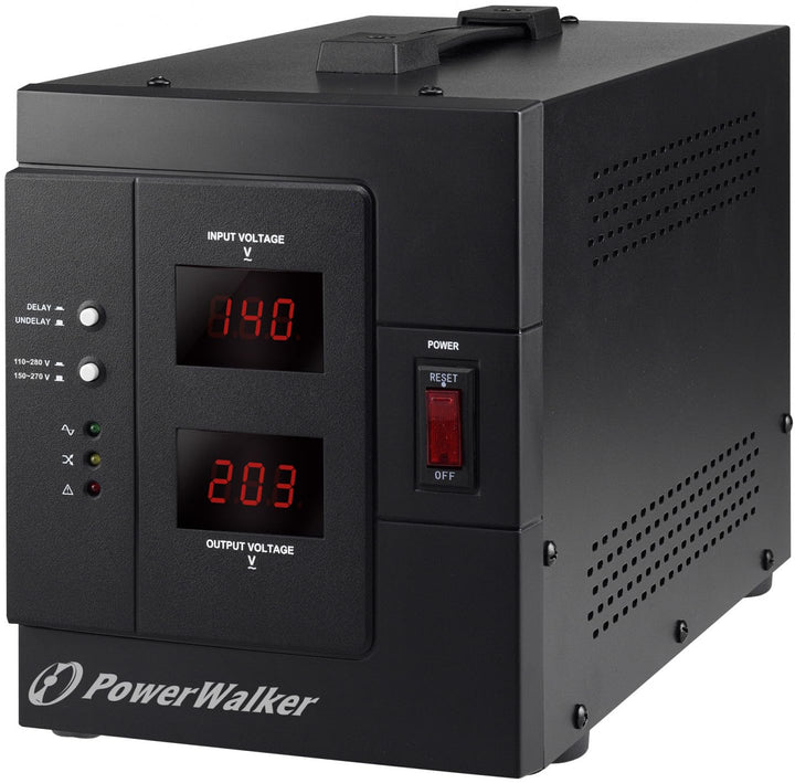 PowerWalker AVR 3000 / SIV - Spannungsregler (230 V, 50/60 Hz, 3000 VA, 2400 W, Type F, Terminal) 30