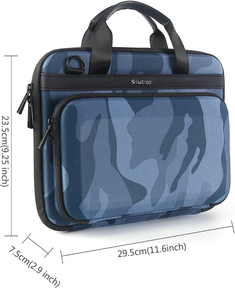 Smatree 11 Zoll iPad Tragetasche Hartschale, Kompakt und Stossschutz, Tasche Kompatibel mit 10,2" 10