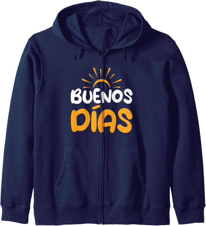 Spanien Spanisch Spruch Guten Morgen Buenos Dias Spanisch Kapuzenjacke