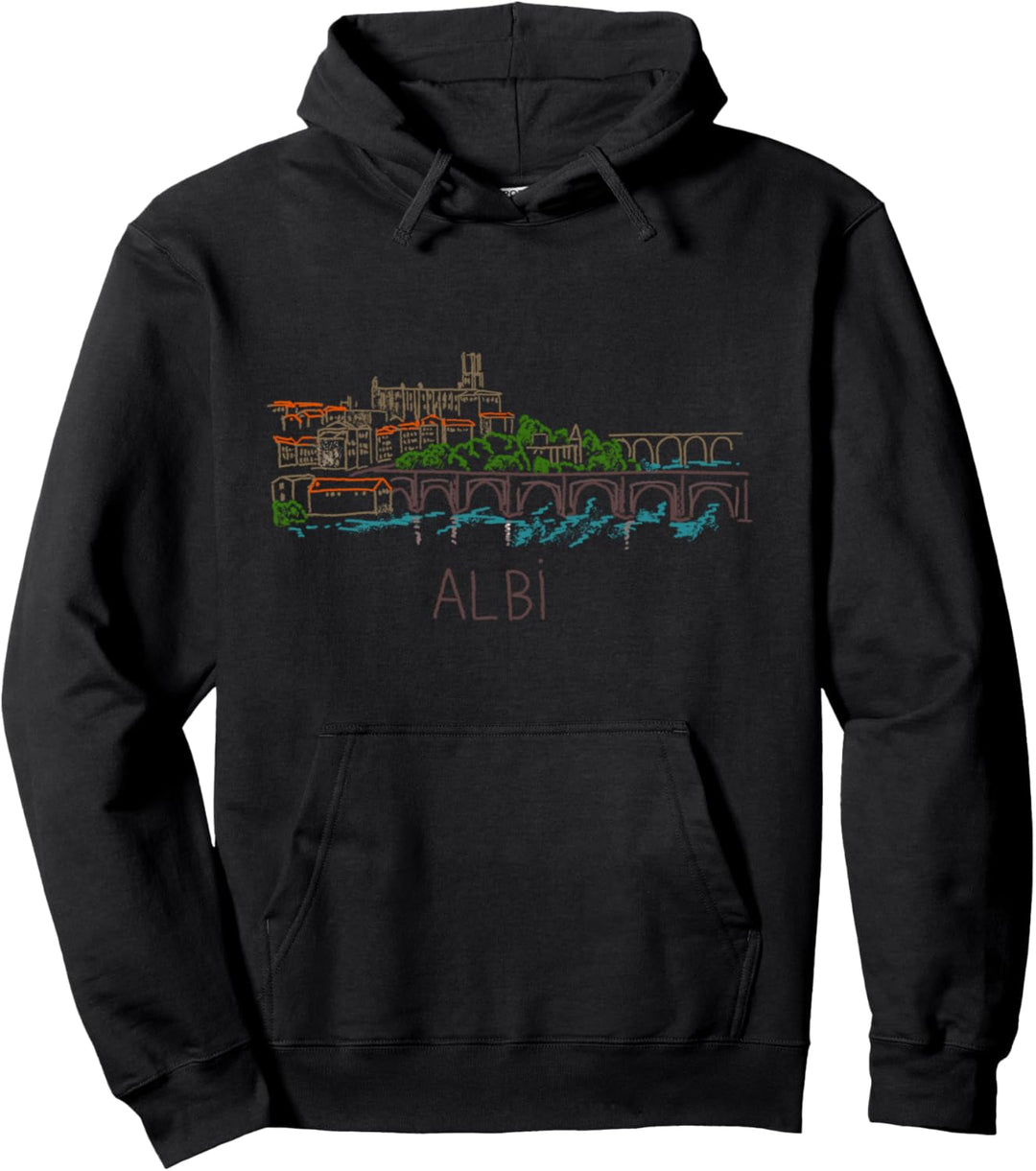Albi Frankreich Kunstgeschenk Männer Frauen Pullover Hoodie