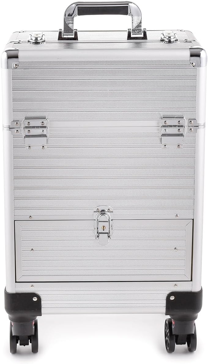 SEVICO Kosmetikkoffer Schminkkoffer Beauty Make-up Case Multikoffer professioneller Make-up Rollkoff