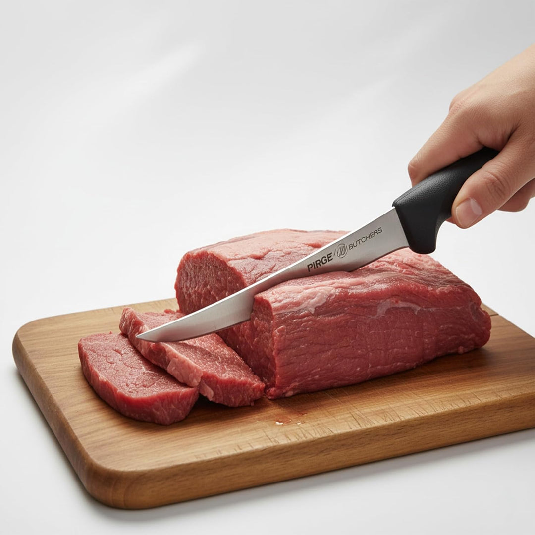 Pirge Butcher's Made in Germany Profi Ausbeinmesser 15 cm - Metzgermesser - Fleischermesser - Stechm
