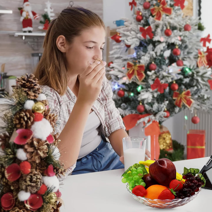 Künstliche Früchte, Kunststoff, Schaumstoff, künstliche Äpfel, Bananen, Orangen, Erdbeeren, Trauben