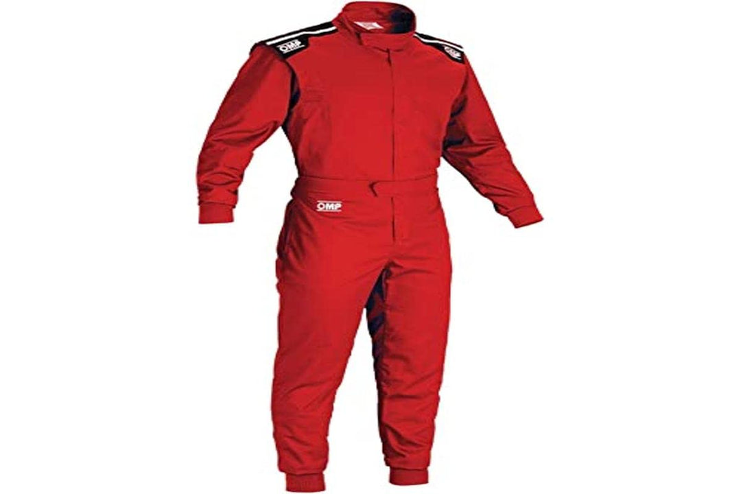 OMP Herren Summer-k Overall Sommer Mono Schwarz Grösse M-K S Rot, S Rot