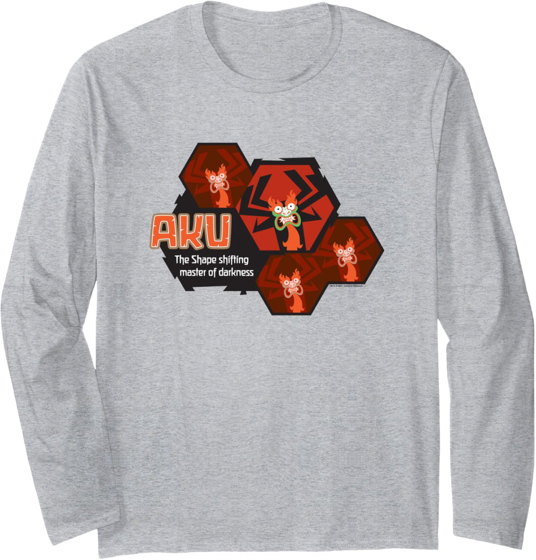 Samurai Jack Aku Shape Shifter Multiplied Langarmshirt