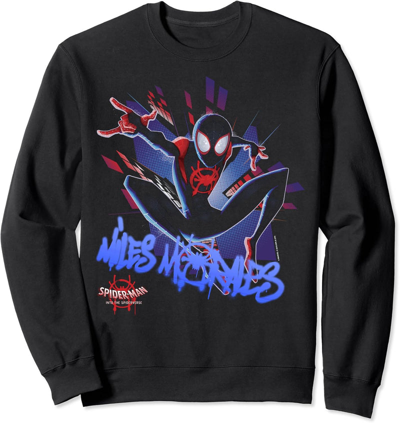 Marvel Spider-Man Spiderverse Graffiti-Explosion Sweatshirt