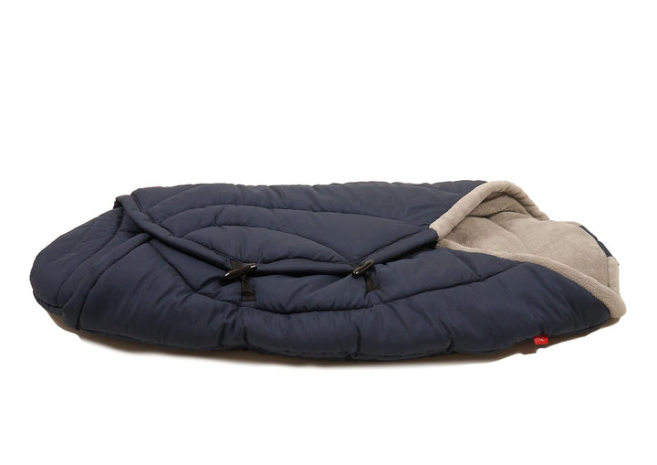 Kaiser 65356222 Einschlagdecke CooCoon, navy/light grey, blau Navy/Light Grey 1 Stück (1er Pack), Na